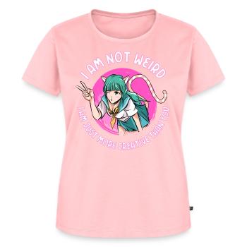 Anime girl gift - Women's Premium Organic T-shirt - rose - Front - AI Model Female 172 dark (172cm)