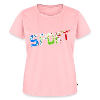 Sport - T-shirt Premium bio Femme - rose - Devant - AI Model Female 172 dark (172cm)