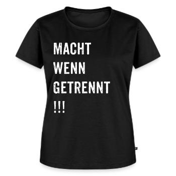 Beste Freunde Shirts Set - Part 2 - - Frauen Premium Bio T-Shirt - Schwarz - Vorne - Selfina (174cm)