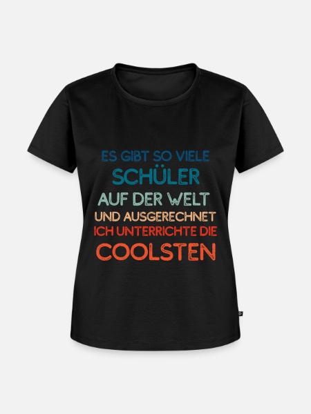 Die coolsten Schüler - Frauen Premium Bio T-Shirt - Schwarz