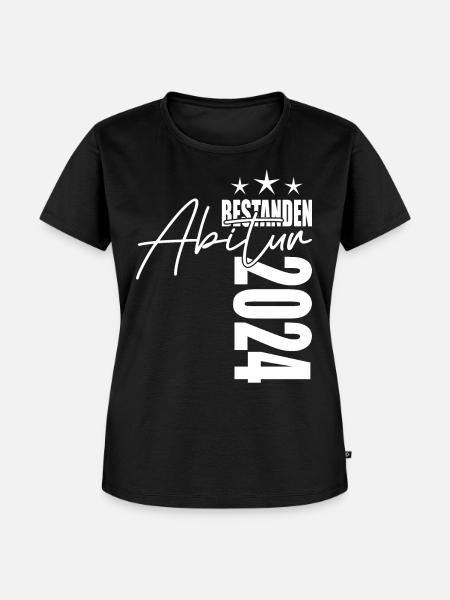 Abitur 2024 - Frauen Premium Bio T-Shirt - Schwarz