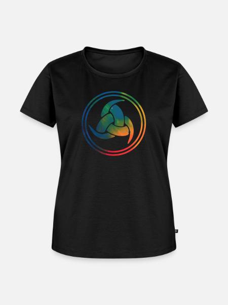 Wikinger Vikings - Frauen Premium Bio T-Shirt - Schwarz