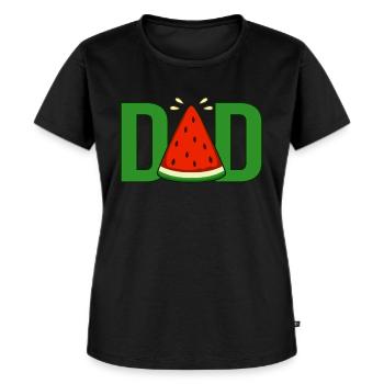 Watermelon - Women's Premium Organic T-shirt - black - Front - Selfina (174cm)