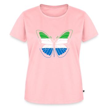 Sierra Leone - Women's Premium Organic T-shirt - rose - Front - AI Model Female 172 dark (172cm)