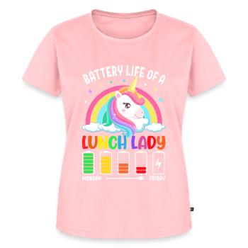 Cafeteria Crew - Women's Premium Organic T-shirt - rose - Front - AI Model Female 172 dark (172cm)