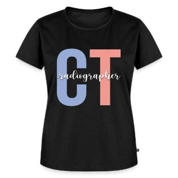 Ct-Radiologe Radiologie CT-Technologe - Frauen Premium Bio T-Shirt - Schwarz - Vorne - Selfina (174cm)