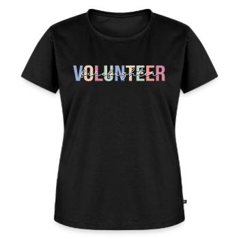 Freiwillige Feuerwehr Feuerwehrleute - Frauen Premium Bio T-Shirt - Schwarz - Vorne - Selfina (174cm)