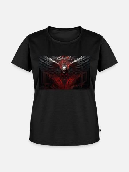 Chaos und Zerstörung - Frauen Premium Bio T-Shirt - Schwarz