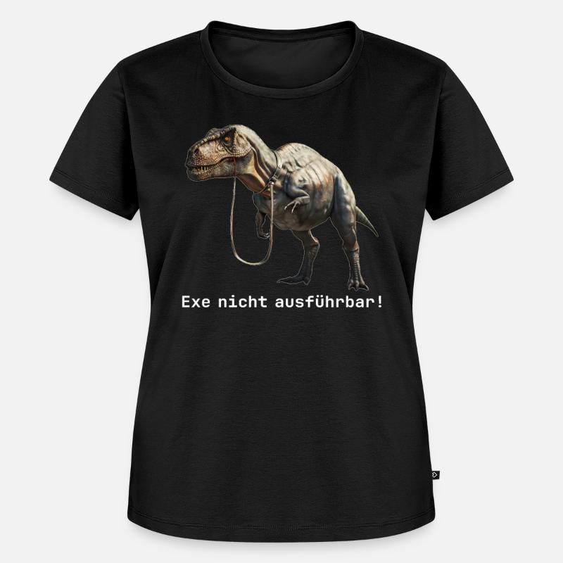 Cybersecurity IT-Sicherheit Computer Techniker - Frauen Premium Bio T-Shirt - Schwarz