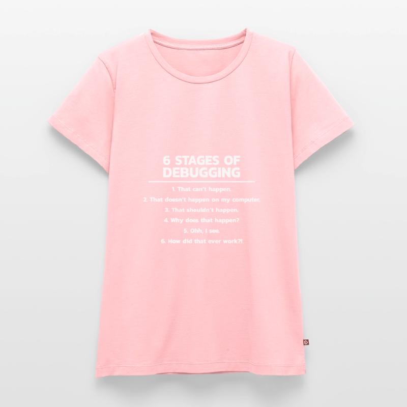 Programmierer Debugging Debug Frauen Premium Bio T-Shirt