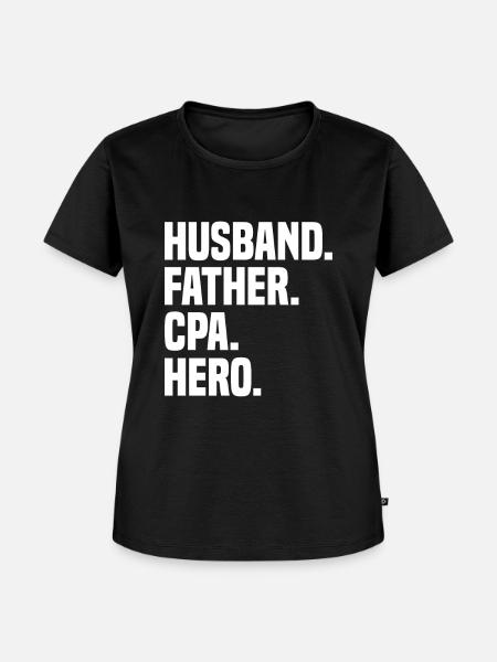 Wirtschaftsprüfer Buchhaltung - Frauen Premium Bio T-Shirt - Schwarz