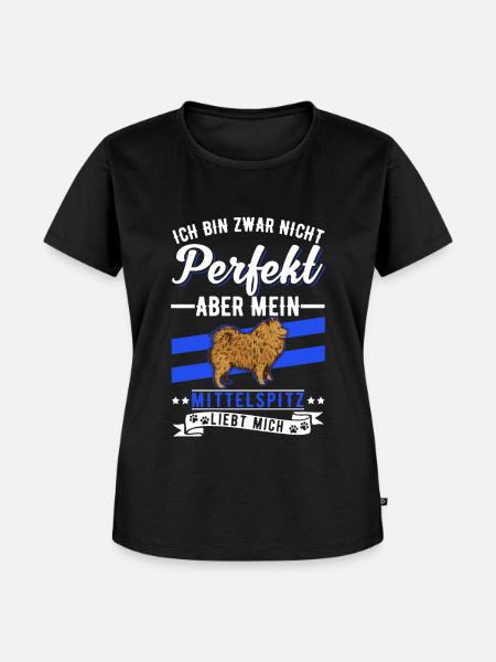Mittelspitz Besitzer - Frauen Premium Bio T-Shirt - Schwarz