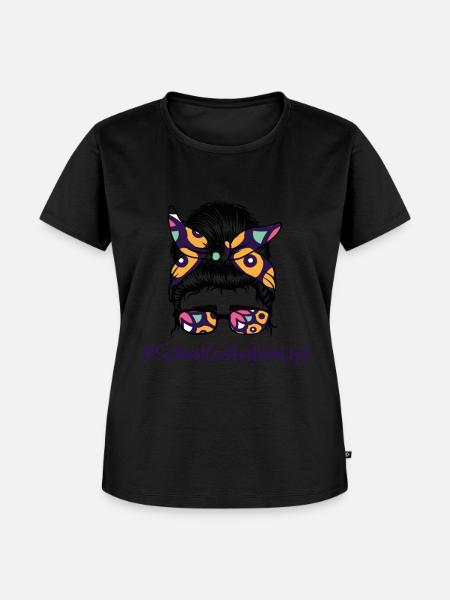 Schulbeamte - Frauen Premium Bio T-Shirt - Schwarz