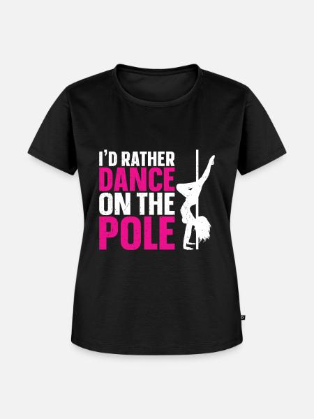 Pole Dance - Frauen Premium Bio T-Shirt - Schwarz