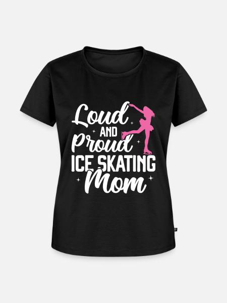 Eislaufen - Frauen Premium Bio T-Shirt - Schwarz