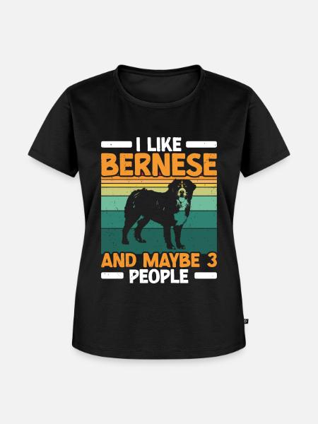 Berner - Frauen Premium Bio T-Shirt - Schwarz