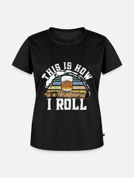 Zigarrenzigarettenraucher - Frauen Premium Bio T-Shirt - Schwarz