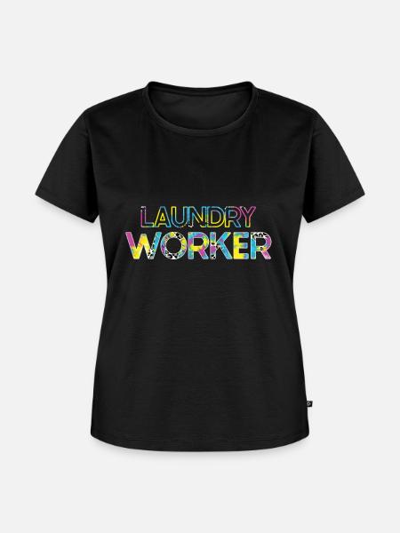 Wascharbeiter - Frauen Premium Bio T-Shirt - Schwarz