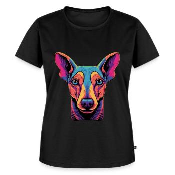 Malinois Belgian Shepherd - Women's Premium Organic T-shirt - black - Front - Selfina (174cm)