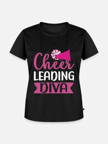 Cheerleadermädchen Cheerleading Jubel Jugend - Frauen Premium Bio T-Shirt - Schwarz