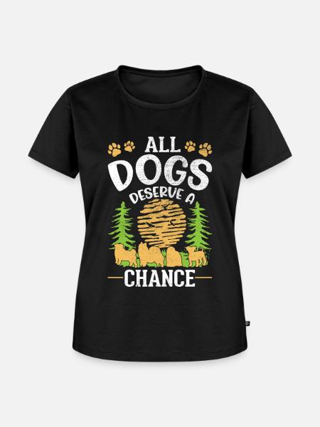 Hunderettung Straßenhund - Frauen Premium Bio T-Shirt - Schwarz