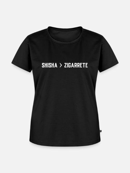 Shisha - Frauen Premium Bio T-Shirt - Schwarz