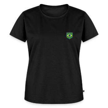 Brésil Brésil Maillot brésilien Rio de Janeiro - T-shirt Premium bio Femme - noir - Devant - Selfina (174cm)