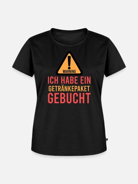 Bier – Shirt Partyurlaub Männerabend Geschenk - Frauen Premium Bio T-Shirt - Schwarz
