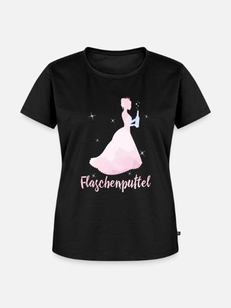 Flaschenputtel - Frauen Premium Bio T-Shirt - Schwarz