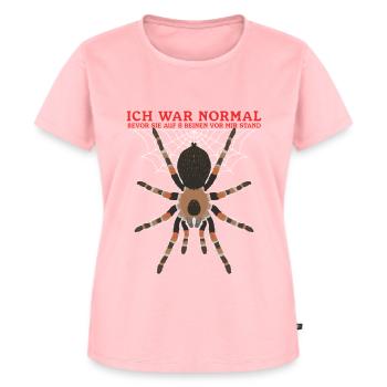 Tarentule sur 8 pattes araignée cadeau - T-shirt Premium bio Femme - rose - Devant - AI Model Female 172 dark (172cm)
