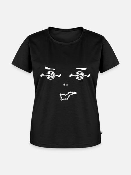 Zyklus - (9) - Frauen Premium Bio T-Shirt - Schwarz