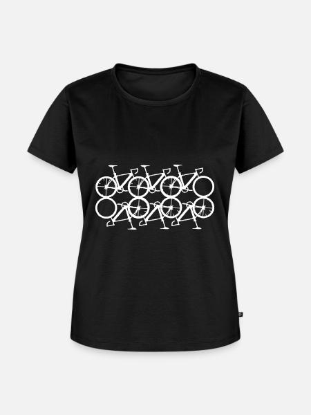 Zyklus - (9) - Frauen Premium Bio T-Shirt - Schwarz