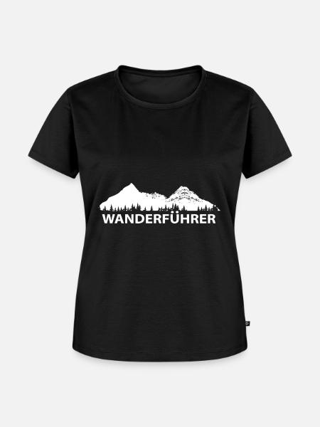 Wanderfuhrer - (3) - Frauen Premium Bio T-Shirt - Schwarz