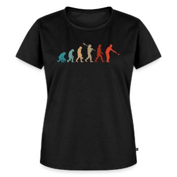 Boule evolution - Women's Premium Organic T-shirt - black - Front - Selfina (174cm)