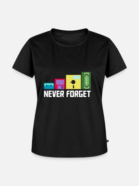 Kassette - Frauen Premium Bio T-Shirt - Schwarz