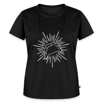 Pierogi - Pierogi - Frauen Premium Bio T-Shirt - Schwarz - Vorne - Selfina (174cm)