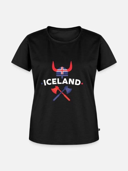 Island - Frauen Premium Bio T-Shirt - Schwarz