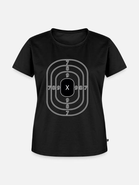 schiessen - Frauen Premium Bio T-Shirt - Schwarz