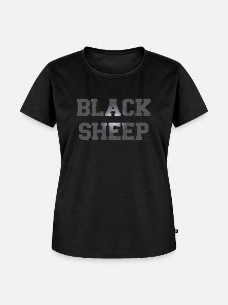 Black Sheep - Frauen Premium Bio T-Shirt - Schwarz