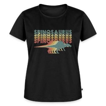 Spinosaurus - Women's Premium Organic T-shirt - black - Front - Selfina (174cm)