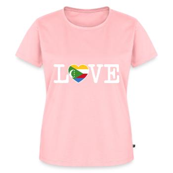 Comoros Flag Mayotte Comoros Comores Gift - Women's Premium Organic T-shirt - rose - Front - AI Model Female 172 dark (172cm)