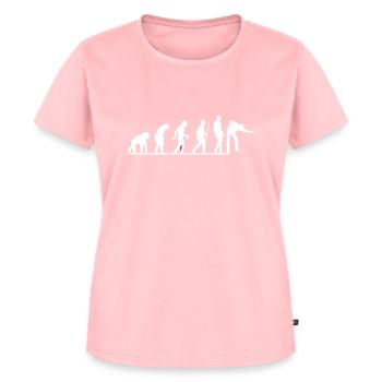 Billard - Frauen Premium Bio T-Shirt - Rosa - Vorne - AI Model Female 172 dark (172cm)