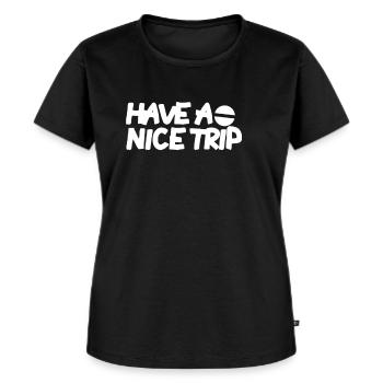 Drugs - Women's Premium Organic T-shirt - black - Front - Selfina (174cm)