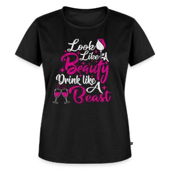 Junggesellinnenabschied Braut Junggesellin - Frauen Premium Bio T-Shirt - Schwarz - Vorne - Selfina (174cm)