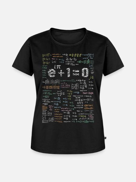 Elektrotechnik Exponentialfunktion Formel - Frauen Premium Bio T-Shirt - Schwarz
