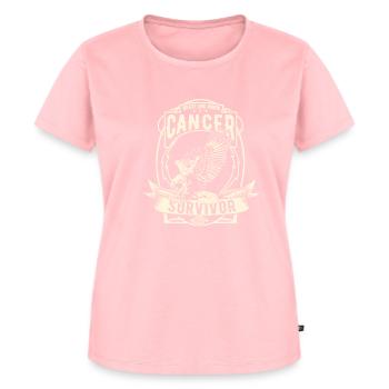 Survivant du cancer! - T-shirt Premium bio Femme - rose - Devant - AI Model Female 172 dark (172cm)