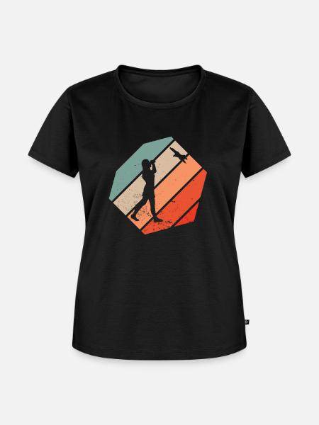 Observation des oiseaux - T-shirt Premium bio Femme - noir
