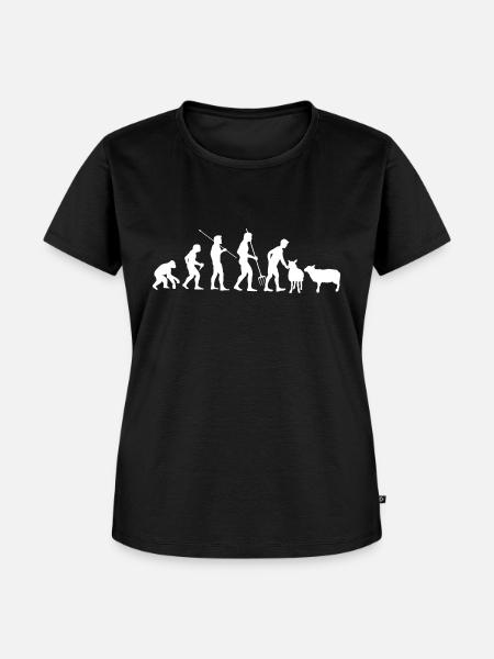 Schaf - Frauen Premium Bio T-Shirt - Schwarz