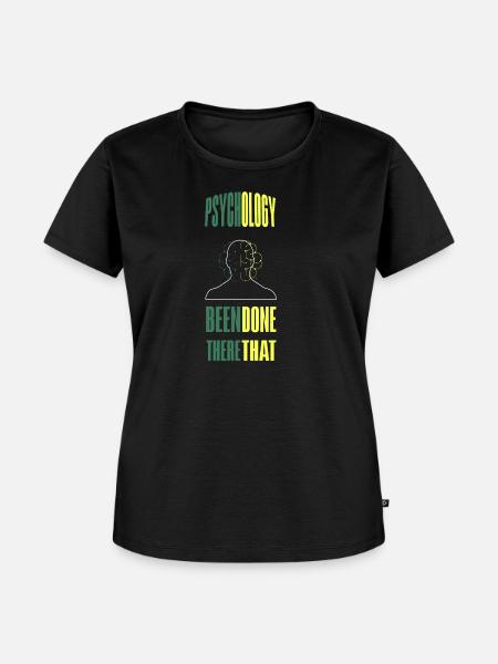 Psychologie - Frauen Premium Bio T-Shirt - Schwarz