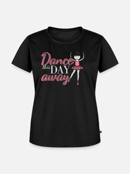 Ballerina Ballet - Frauen Premium Bio T-Shirt - Schwarz